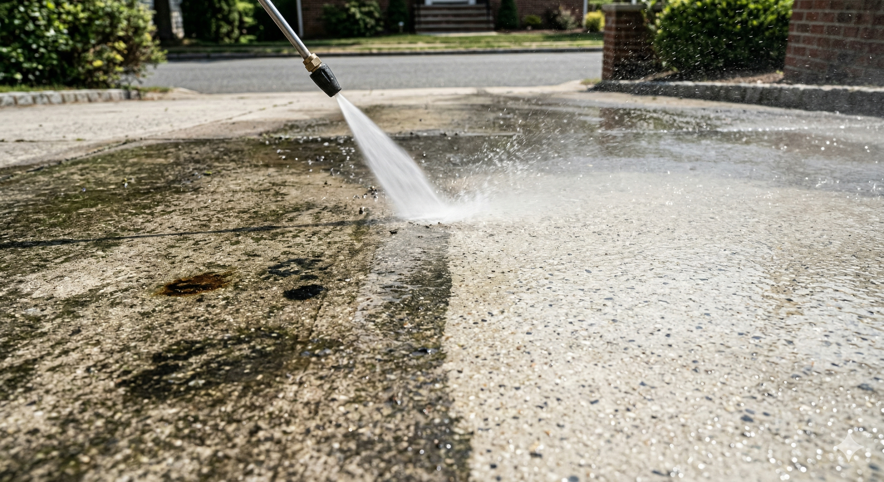Pressure washing service